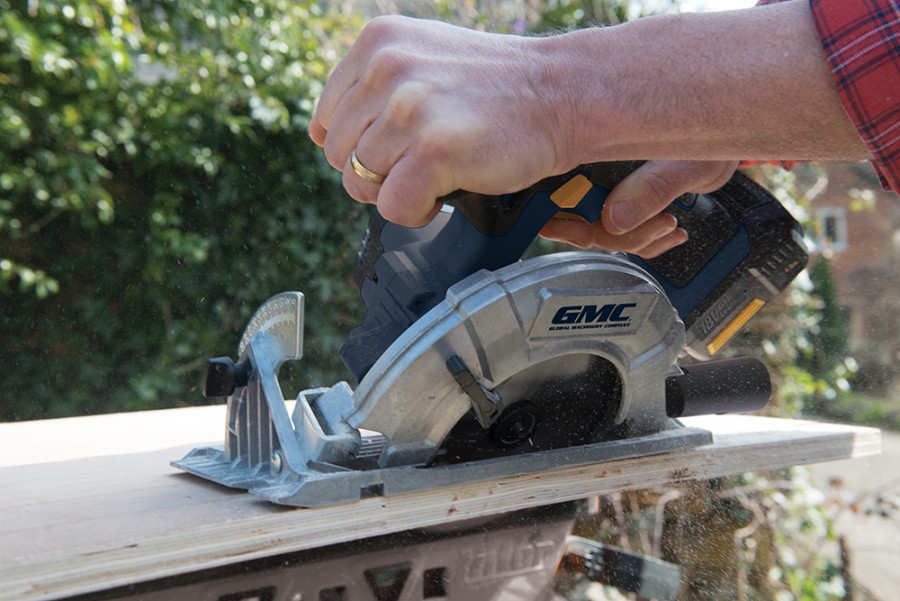 GMC 18V Cordless Circular Saw 165mm woodworking tools online shop