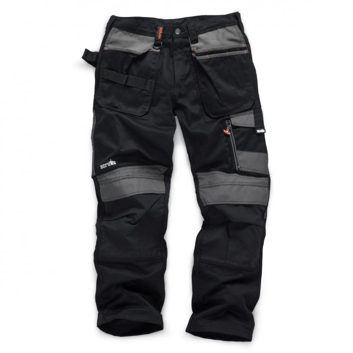 long black work trousers