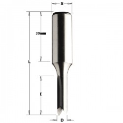 Reciprocating slot mortising bits HL 106