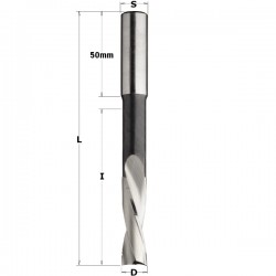 CMT Twisted slot mortising bits with chipbreaker attack 13x50 mm