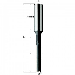 CMT slot mortising bits with chipbreaker