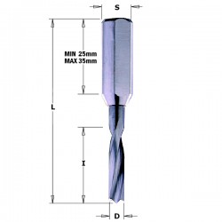 Solid carbide dowel drills