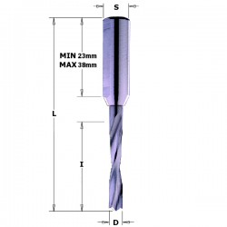 Solid carbide dowel drills