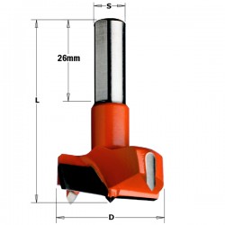 Hinge boring bits