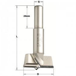 Diamond hinge boring bits