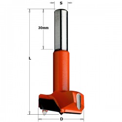 Hinge boring bits