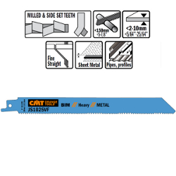 RECIPROCATING/SABRE SAW BLADES JS1025VF