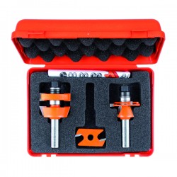 Adjustable CMT shaker router bit sets