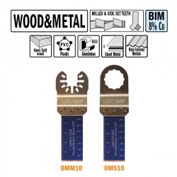22mm Plunge and Flush-Cut for Wood and Metal 