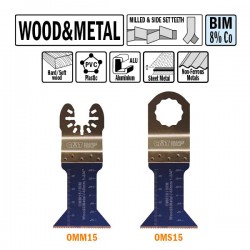 45mm Plunge and Flush-Cut for Wood and Metal 