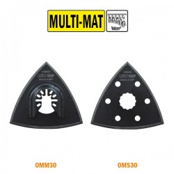 93mm Delta Sanding Pad, perforated 