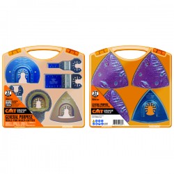 Set 37 pcs. Cutting Accessories for Oscillating Multi tool