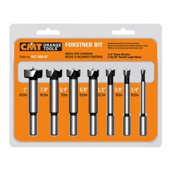7 piece Forstner bit set