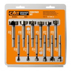 12 piece Forstner bit set