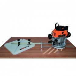 Ellipse & circle cutting jig