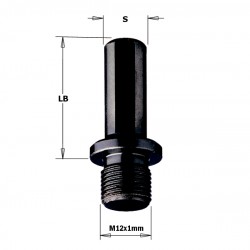 Adaptors with parallel shank for quick change drills