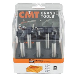 5 piece boring bit set for hinges.