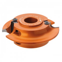 Multiradius roundover cutter heads