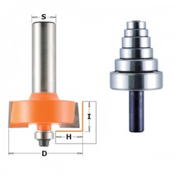 CMT Rabbeting router bit sets