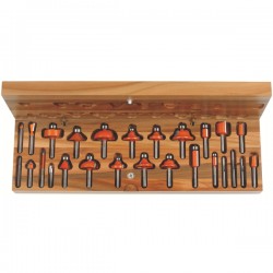 26 CMT piece router bit sets