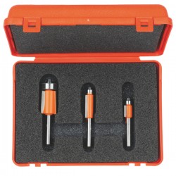 3 CMT piece flush trim bit set