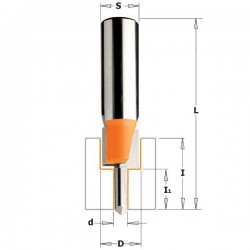 CMT Counterbored screw slot router bits