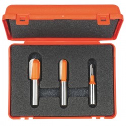 3 CMT piece round nose bit sets