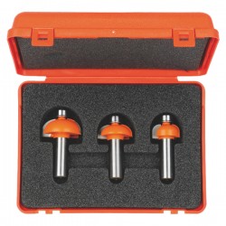 3 CMT piece cove router bit sets