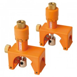 Set of 2 magnetic CMT knife setting jigs