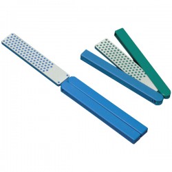Diamond double-sided hinged whetstones