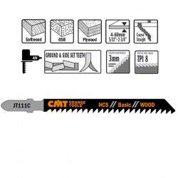Jig saw blades for wood