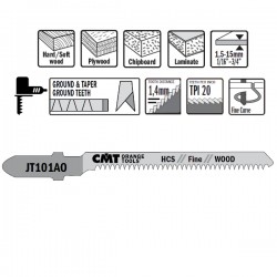Jig saw blades for wood