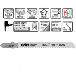Jig saw blades for wood